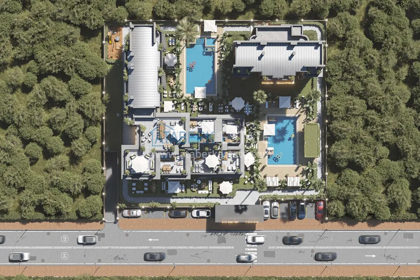 Инвестиционно-привлекательный проект комплекса в Анталии, район Алтынташ 3 