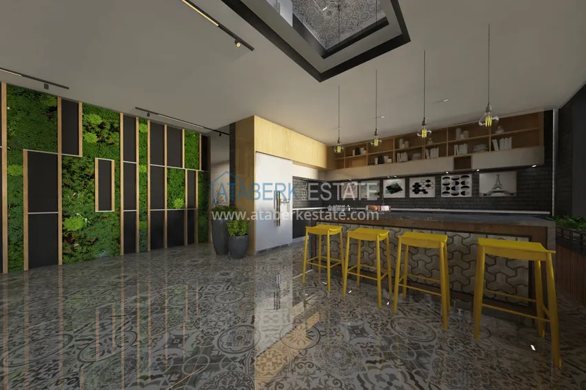 Недвижимость от застройщика в комплексе сегмента премиум на этапе проекта – Алания, район Демирташ 30