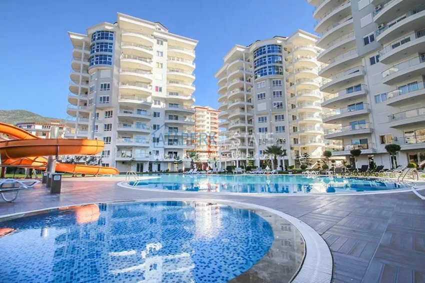 Срочная продажа! Меблированная квартира 2+1 с прямым видом на море в районе Джикджилли, Алания 3 