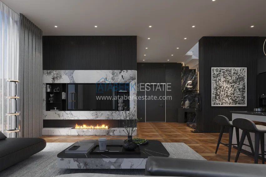 Приобрести Новый проект элитных видовых вилл – Алания, горный район Тепе 3 