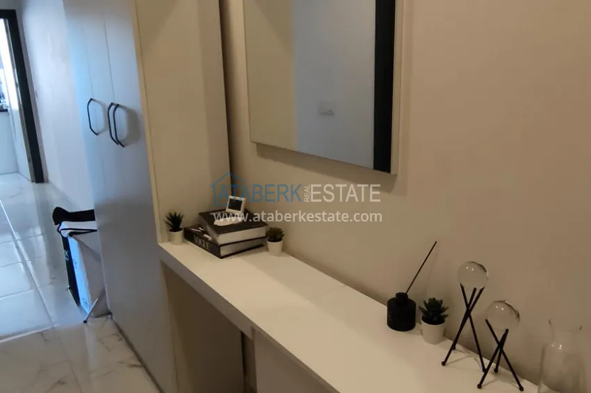 Приобрести  Срочная продажа! Квартира 2+1 с мебелью и выходом к бассейну в Авсалларе, Алания 1 