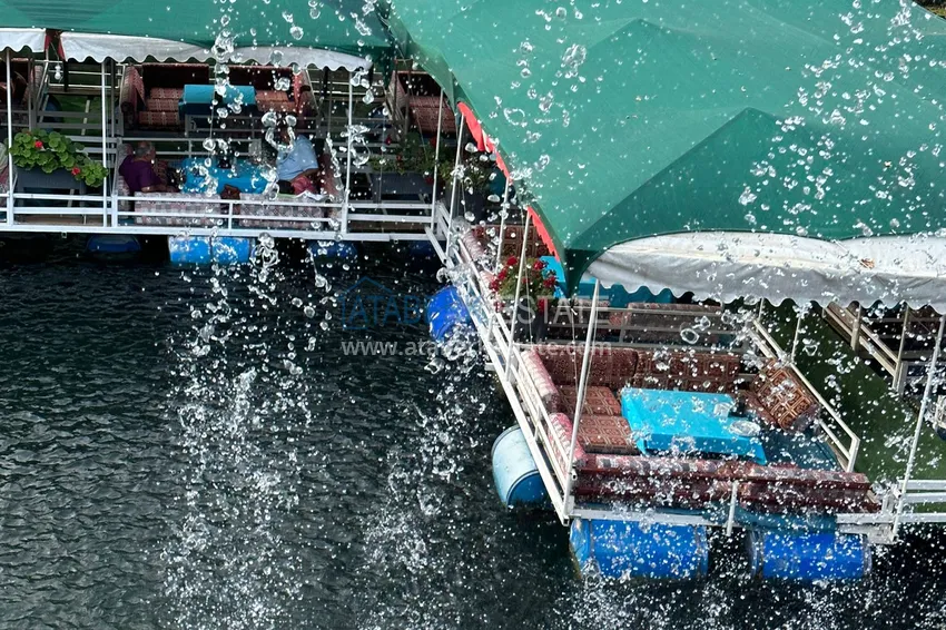 Готовый бизнес - действующий ресторан на воде в районе Кестель, Алания 7 