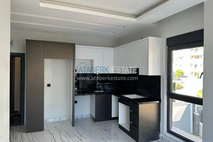 Приобрести Двухкомнатная квартира в Алании в новом современном комплексе - район Оба 3 