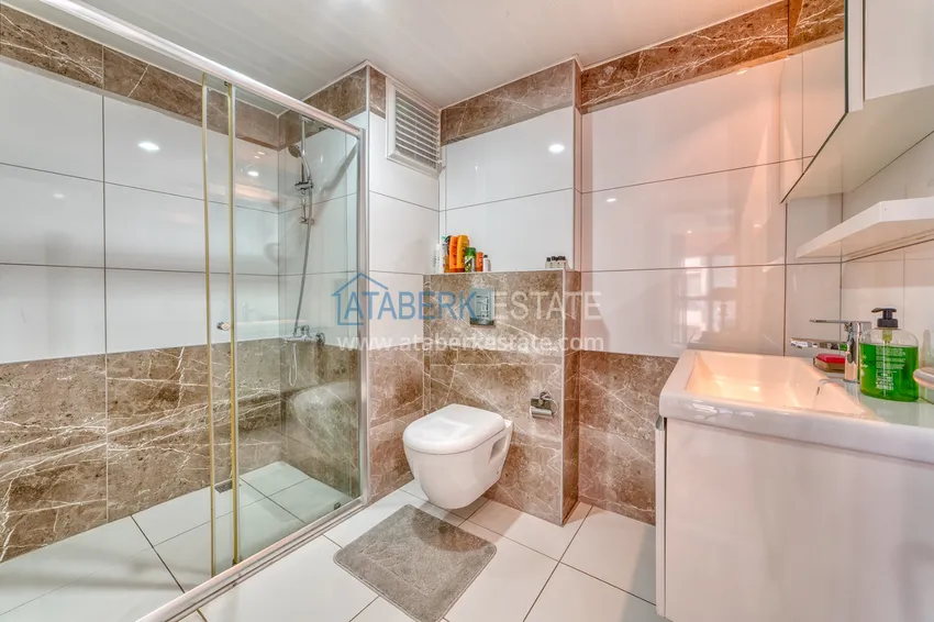 Приобрести Квартира 2+1 меблированная с видом на море и горы, район Джикджилли – Алания 27 