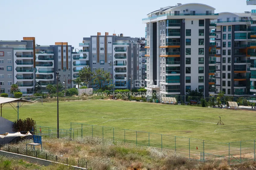 Аренда квартира 1+1 с мебелью и террасой в новом современном комплексе – Алания, район Авсаллар №76 6 