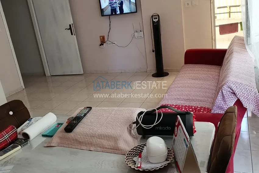 Приобрести Квартира 1+1 с мебелью всего в 100 метрах от моря, район Махмутлар - Алания 4 