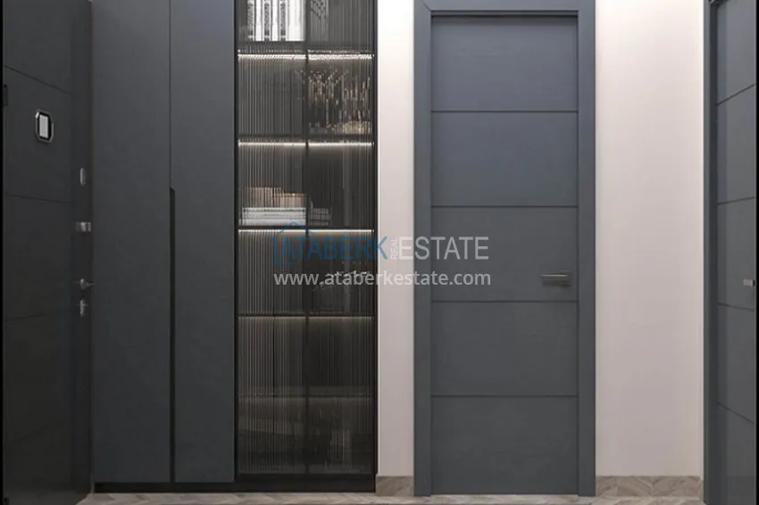 Приобрести Квартиры на этапе строительства в 300 метрах от моря район Каргыпынары-Мерсин 4 