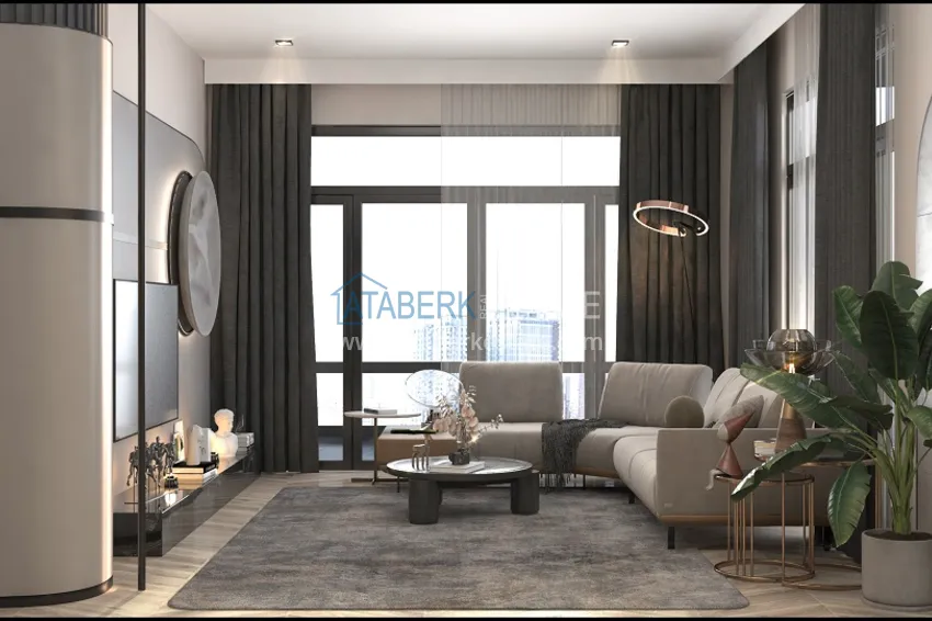 Приобрести Квартиры на этапе строительства в 300 метрах от моря район Каргыпынары-Мерсин 15 