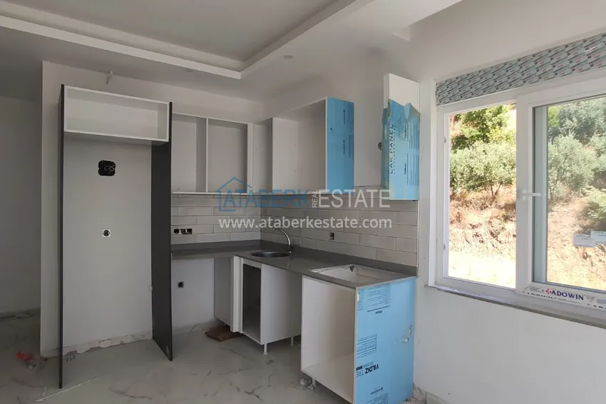 Приобрести Квартира 1+1 от инвестора с видом на море, в комплексе на завершающем этапе – Алания, Конаклы 4 