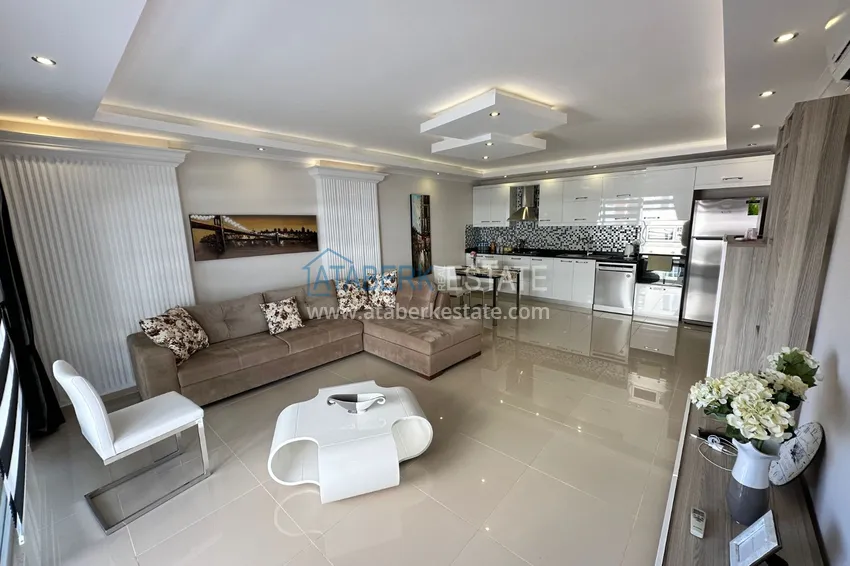 Приобрести Квартира 2+1 меблированная в комплексе с инфраструктурой, район Тосмур – Алания  5 