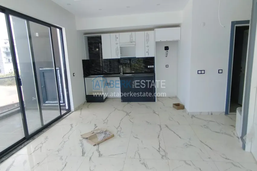 Приобрести Квартира 1+1 с видом на море в комплексе на завершающем этапе строительства – Каргыджак, Алания 4 