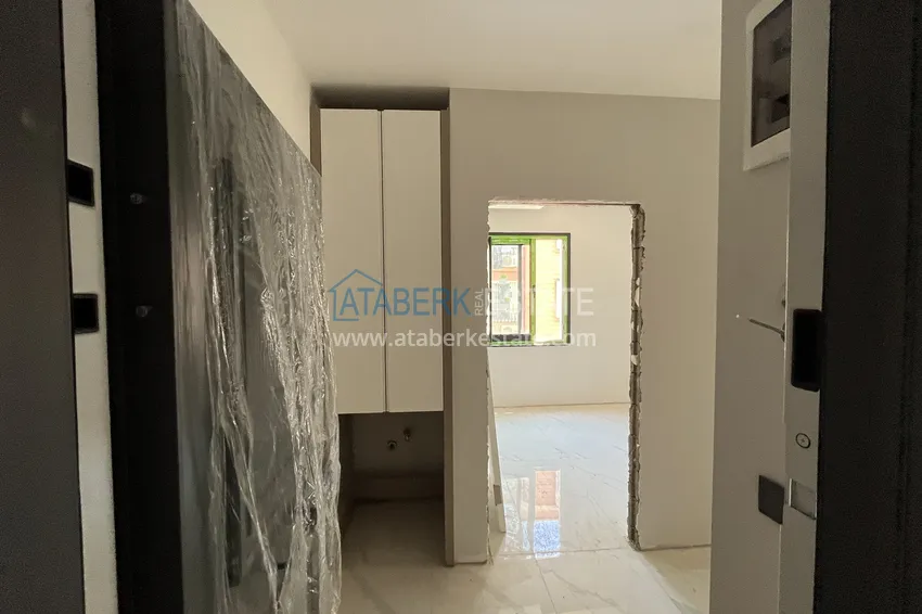 Приобрести Квартиры 1+1 в центре Алании от инвестора в комплексе на завершающем этапе строительства 1 