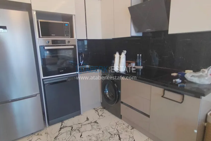 Приобрести Квартира 1+1 меблированная в современном бутик-комплексе, район Оба – Алания 4 