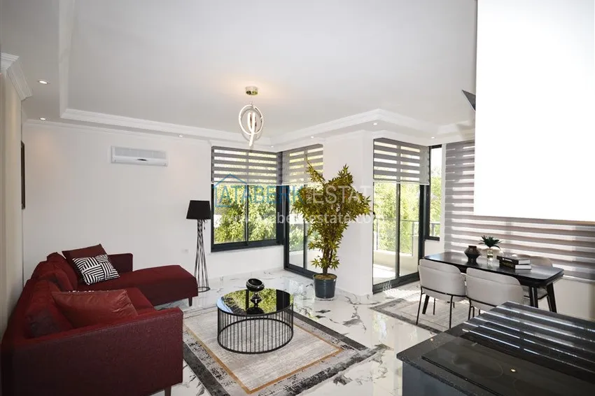 Приобрести Квартира 2+1 после ремонта с новой мебелью и видом на море - центр Алании, 1 береговая, пляжа Клеопатра 3 