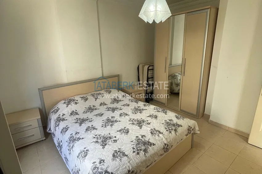 Приобрести Двухкомнатная квартира с мебелью в центре Аланьи в 300 метрах от моря  5 