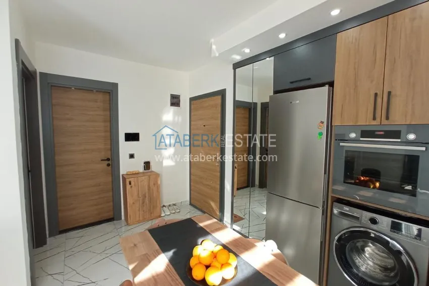 Приобрести Квартира 1+1 с мебелью в молодом современном комплексе, район Оба – Алания 5 