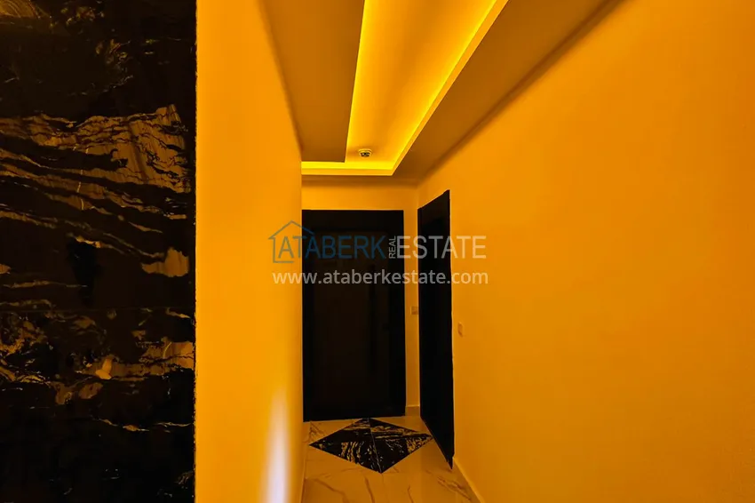 Квартира 1+1 меблированная в новом жилом комплексе с инфраструктурой, район Махмутлар – Алания 5 