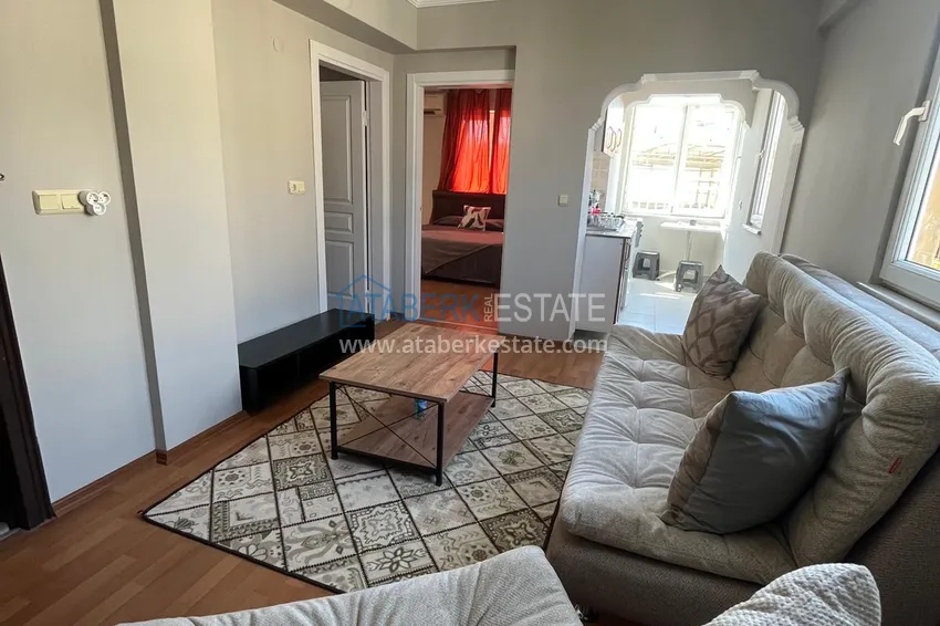 Приобрести Двухкомнатная меблированная квартира с отдельной кухней в центре Алании 4 