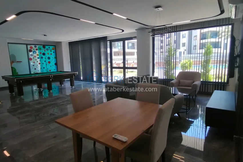 Двухкомнатная квартира в Алании в новом современном комплексе - район Оба 12 