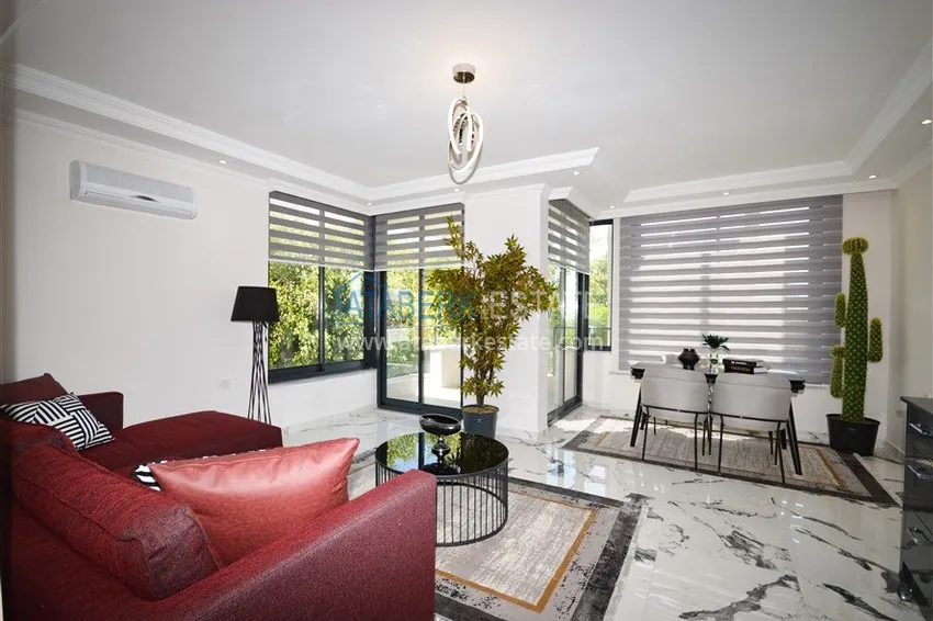 Приобрести Квартира 2+1 после ремонта с новой мебелью и видом на море - центр Алании, 1 береговая, пляжа Клеопатра 4 