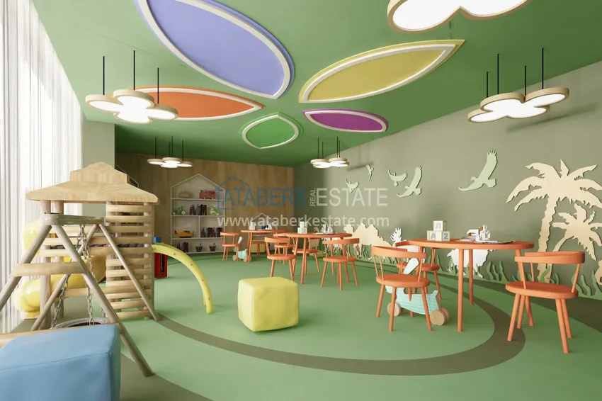 Недвижимость от застройщика в комплексе сегмента премиум на этапе проекта – Алания, район Демирташ 33