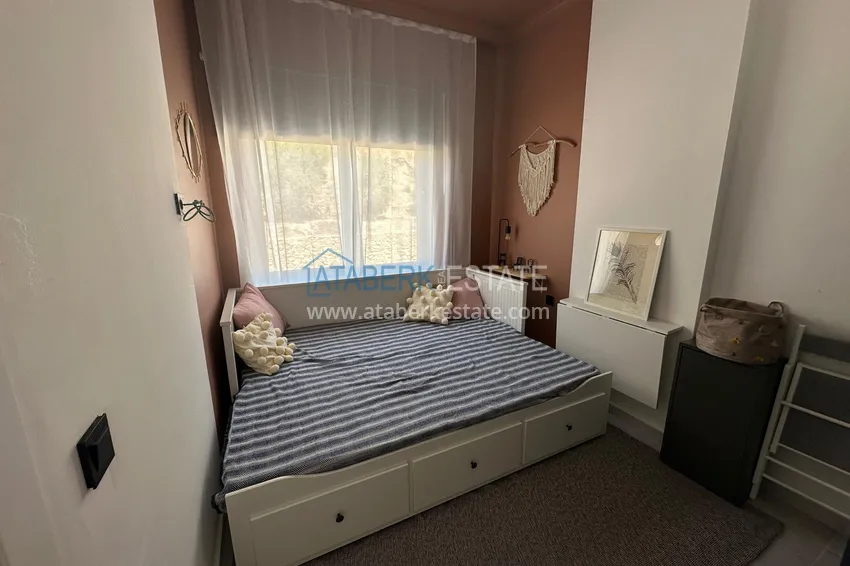 Приобрести Квартира 1+1 меблированная в комплексе с инфраструктурой, район Авсаллар – Алания 6 