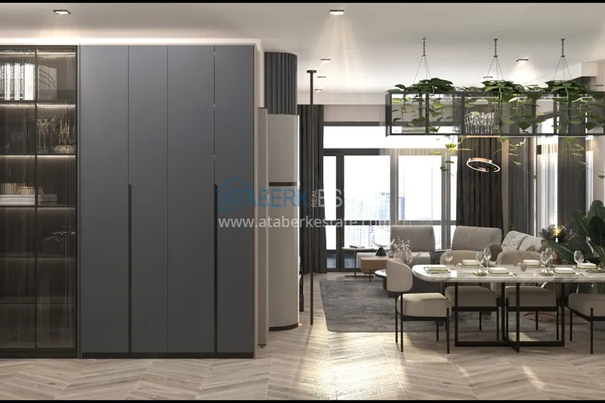 Приобрести Квартиры на этапе строительства в 300 метрах от моря район Каргыпынары-Мерсин 17 