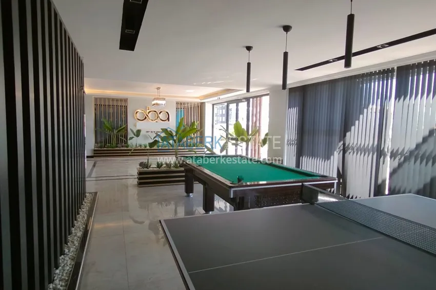 Квартира 1+1 меблированная в современном бутик-комплексе, район Оба – Алания 10 