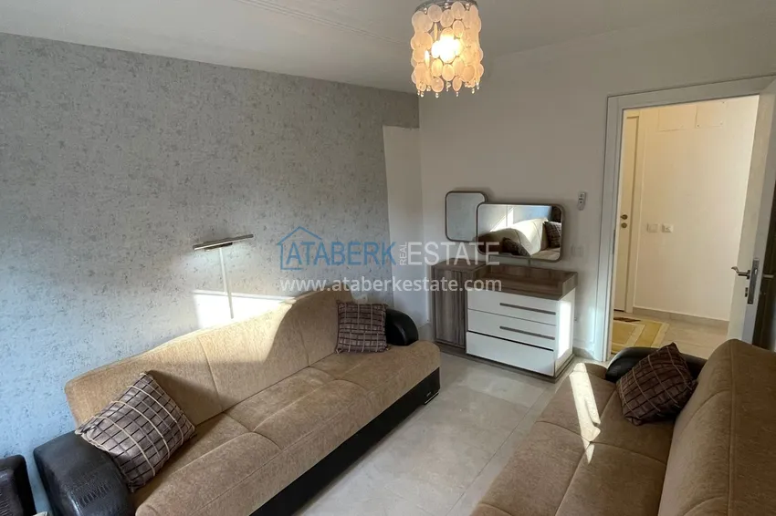 Приобрести Квартира 4+1 с мебелью и видом на горы в комплексе с богатой инфраструктурой, район Оба – Алания 7 