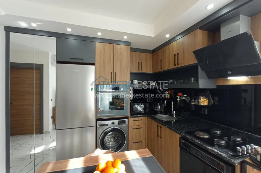 Приобрести Квартира 1+1 с мебелью в молодом современном комплексе, район Оба – Алания 7 