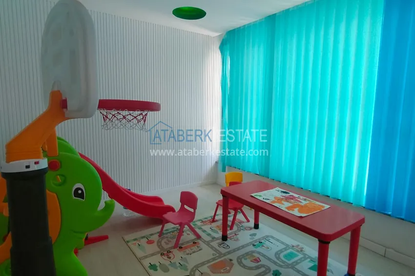 Дуплекс на аренду в Алании, район Оба в новом современном комплексе В19 7 