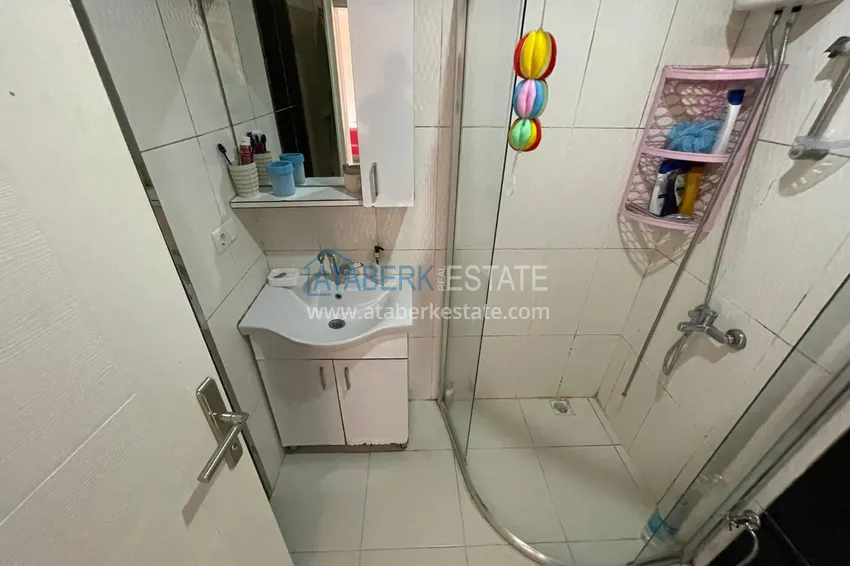 Приобрести Квартира 1+1 меблированная, район Махмутлар – Алания с видом на море и горы 7 