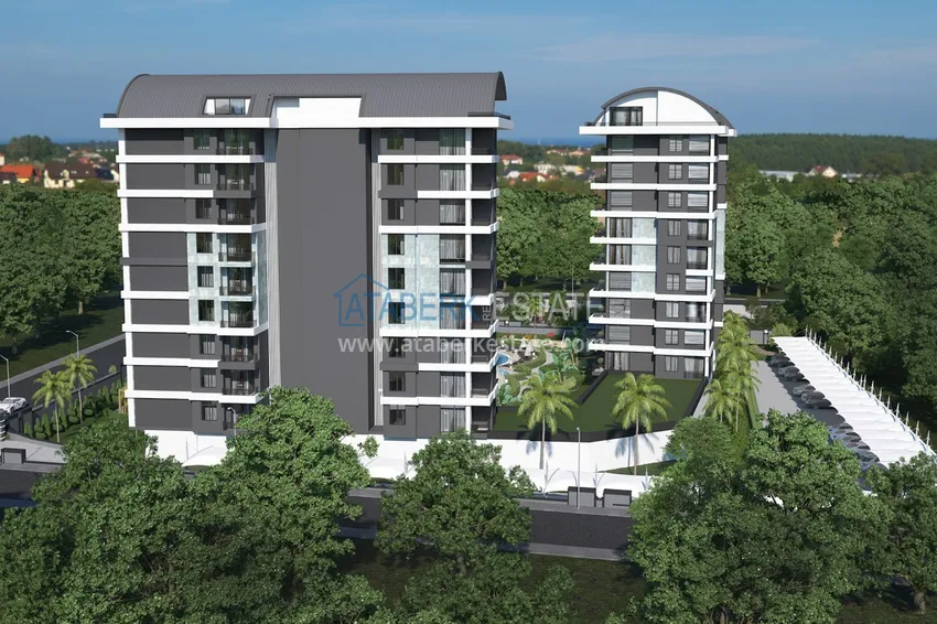 Недвижимость от застройщика в комплексе сегмента премиум на этапе проекта – Алания, район Демирташ 11