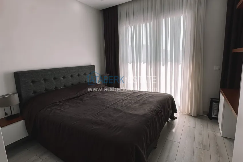 Приобрести Квартира 1+1 меблированная с видом на море и крепость, центр Алании  7 