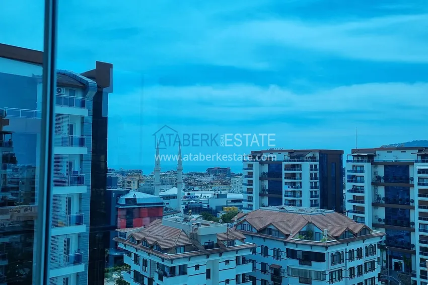 Приобрести Срочная продажа! Меблированная квартира 2+1 с прямым видом на море в районе Джикджилли, Алания 9 