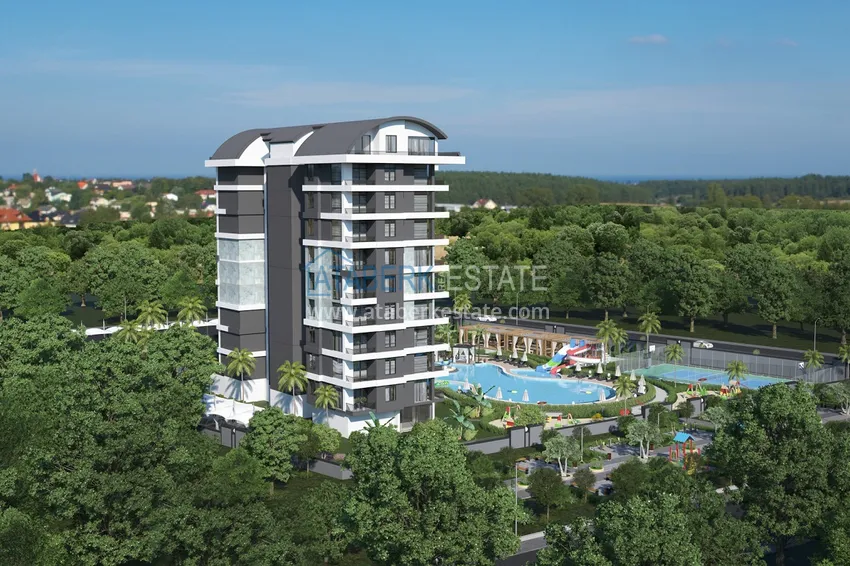 Недвижимость от застройщика в комплексе сегмента премиум на этапе проекта – Алания, район Демирташ 12