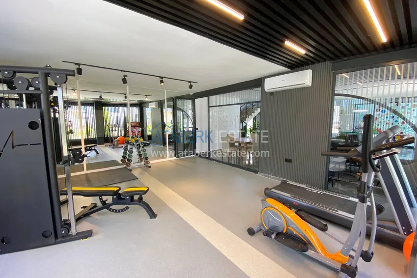 Двухкомнатная квартира в Алании в новом современном комплексе - район Оба 15 