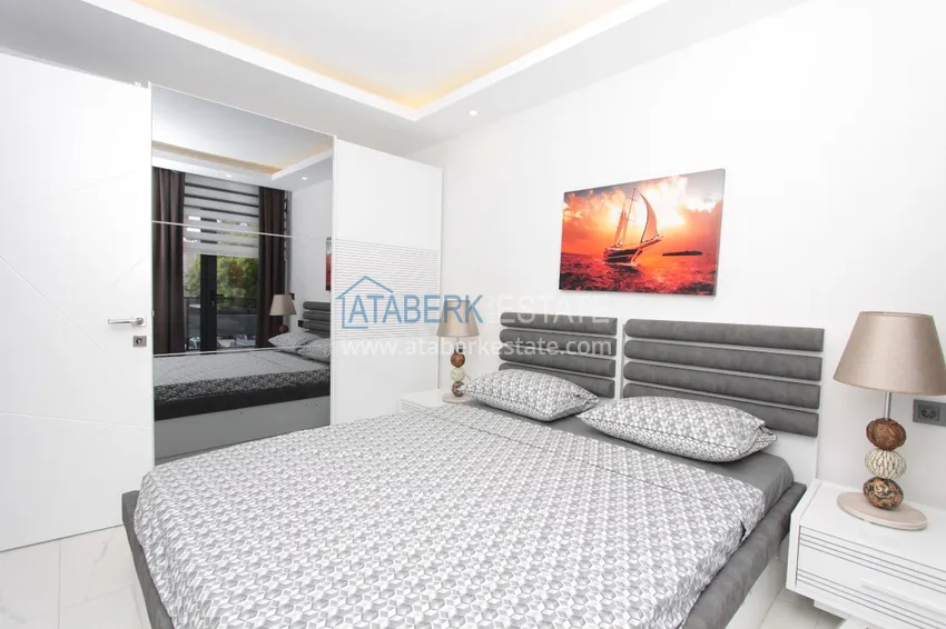 Приобрести Квартира 2+1 с мебелью в современном бутик- комплексе, центр Алании  8 