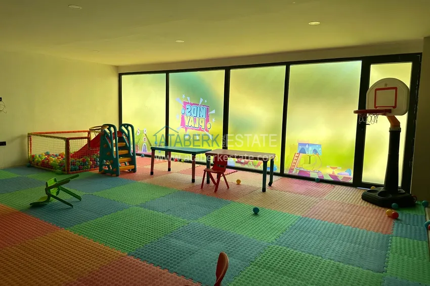 Квартира 1+1 меблированная в комплексе с инфраструктурой, район Авсаллар – Алания 9 