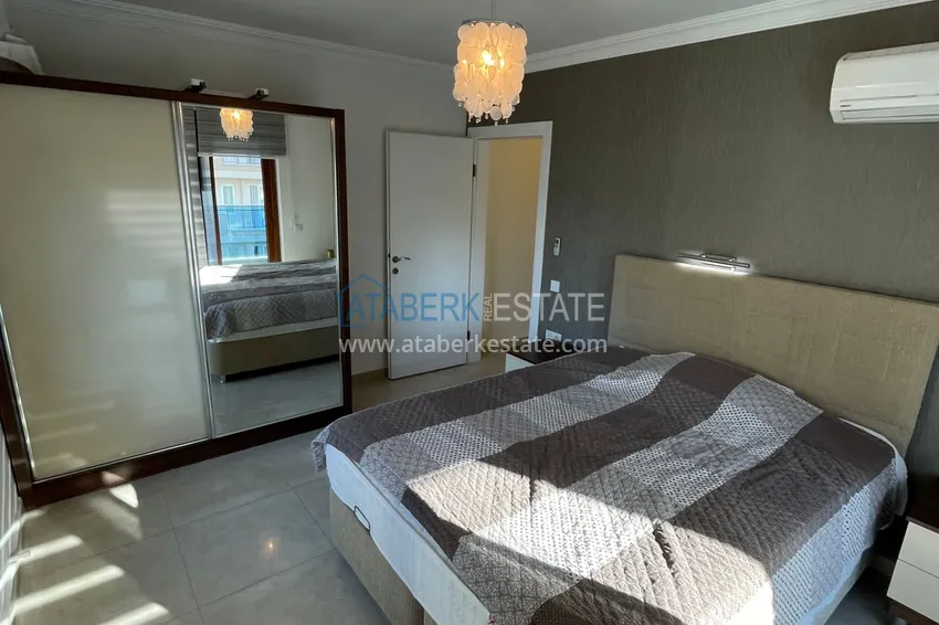 Приобрести Квартира 4+1 с мебелью и видом на горы в комплексе с богатой инфраструктурой, район Оба – Алания 9 