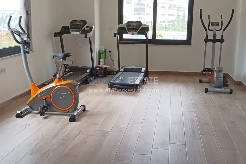 Аренда квартиры 1+1 в комфортабельном новом комплексе - Алания, район Оба №1 3 