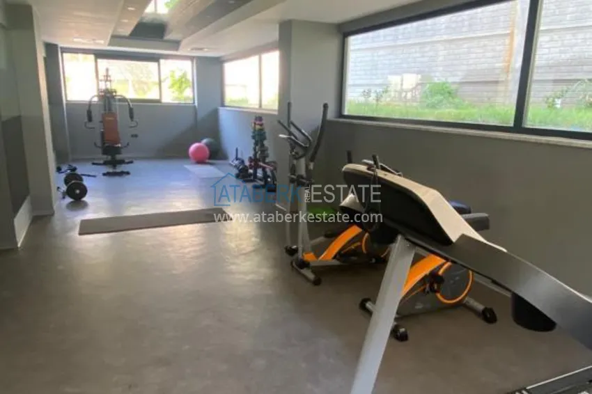 Квартира 1+1 с мебелью в молодом современном комплексе, район Оба – Алания 10 