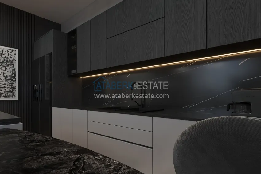 Приобрести Новый проект элитных видовых вилл – Алания, горный район Тепе 8 