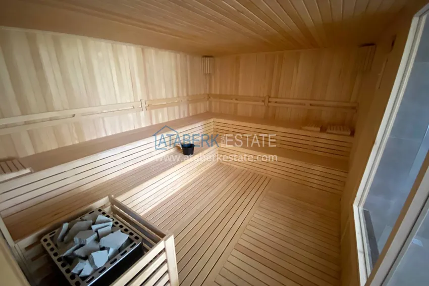 Двухкомнатная квартира в Алании в новом современном комплексе - район Оба 17 