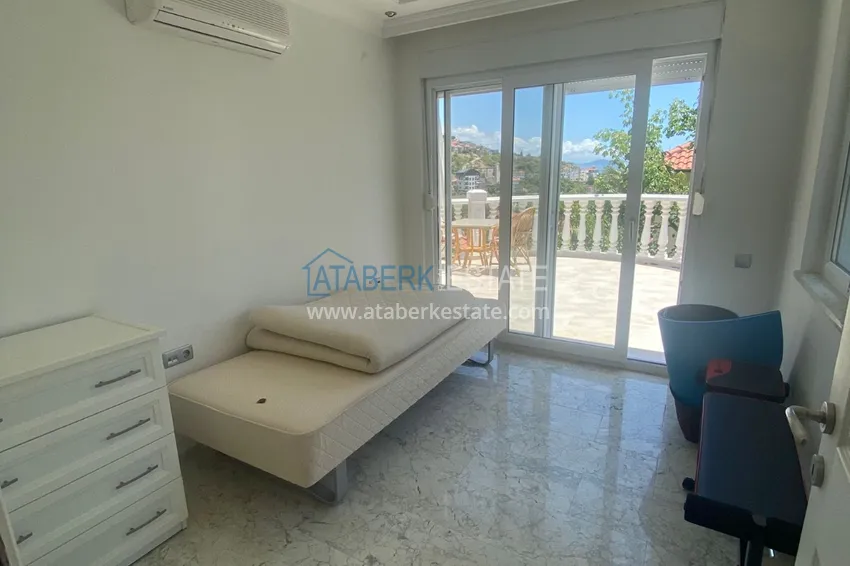 Приобрести Двухэтажная вилла 2+1 в Алании в горном коттеджном комплексе, район открыт для ВНЖ 9