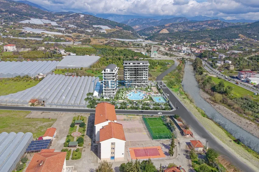 Недвижимость от застройщика в комплексе сегмента премиум на этапе проекта – Алания, район Демирташ 4