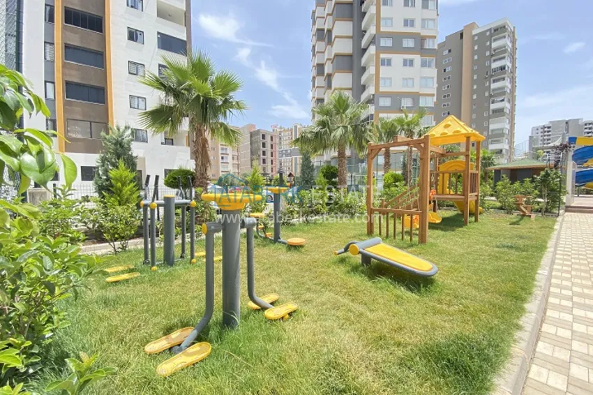 Квартира 3+1, с чистовой отделкой в популярном районе Тедже-Мерсин 5 