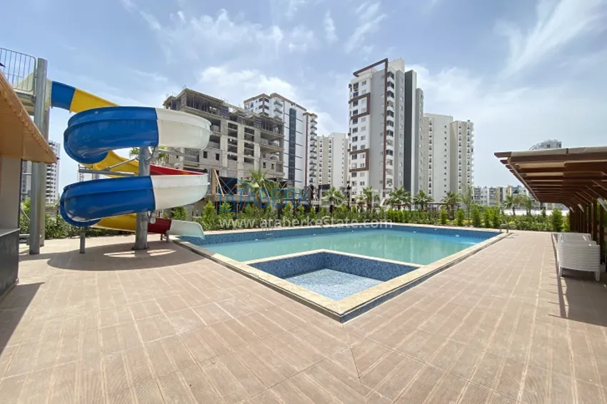 Квартира 3+1, с чистовой отделкой в популярном районе Тедже-Мерсин 7 