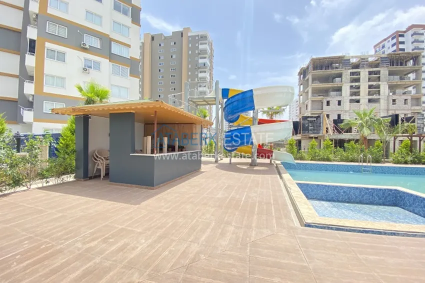 Квартира 3+1, с чистовой отделкой в популярном районе Тедже-Мерсин 8 