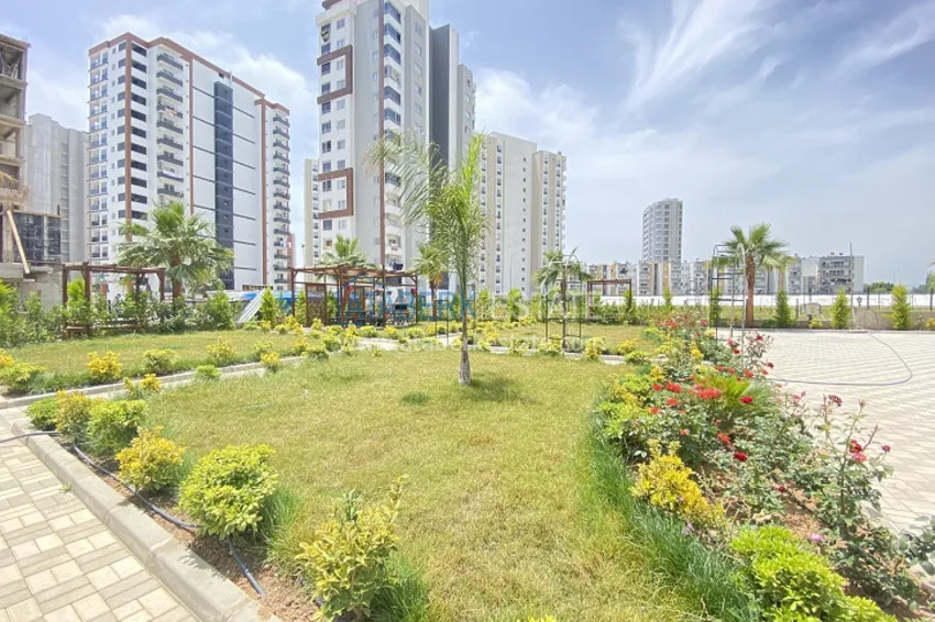 Квартира 3+1, с чистовой отделкой в популярном районе Тедже-Мерсин 9 